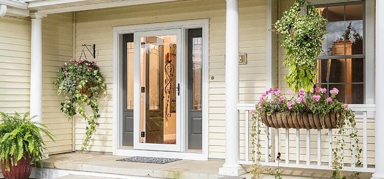 screen door installation in Cherryland