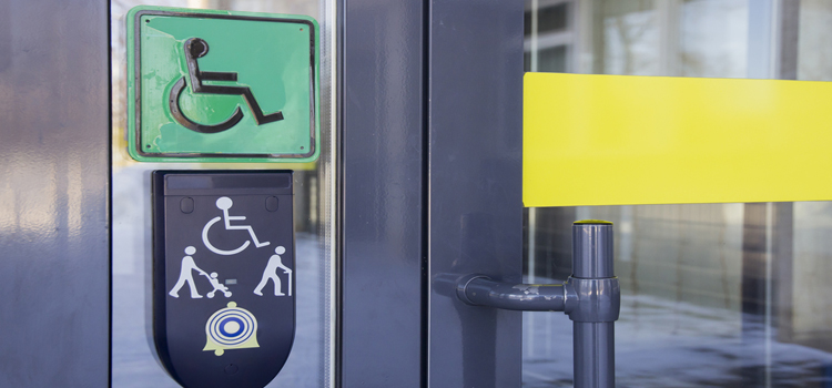 automatic handicap door opener in Cherryland