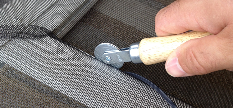 metal screen door repair in Cherryland